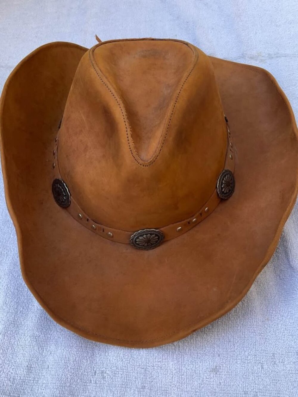 Stetson Rodeo Dr Collection Leather Cowboy Hat